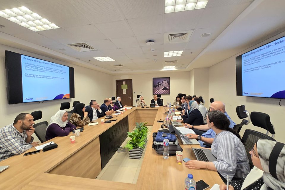 Working session with government counterparts